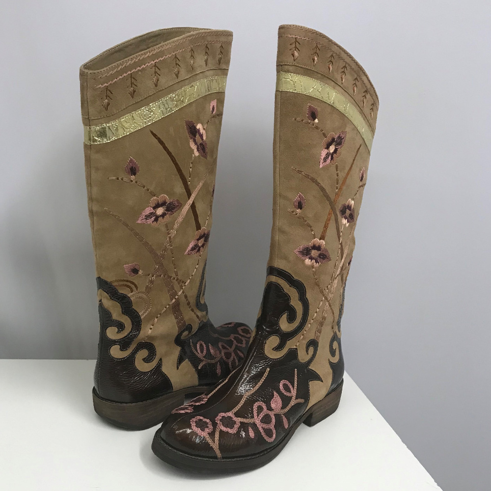 ❤️SOLD❤️ Beverly Feldman Western Boots Size 8 - Picture 2 of 6